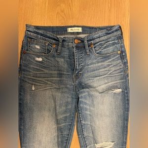 Madewell | 9” High Rise | Raw edging & details | Size 29